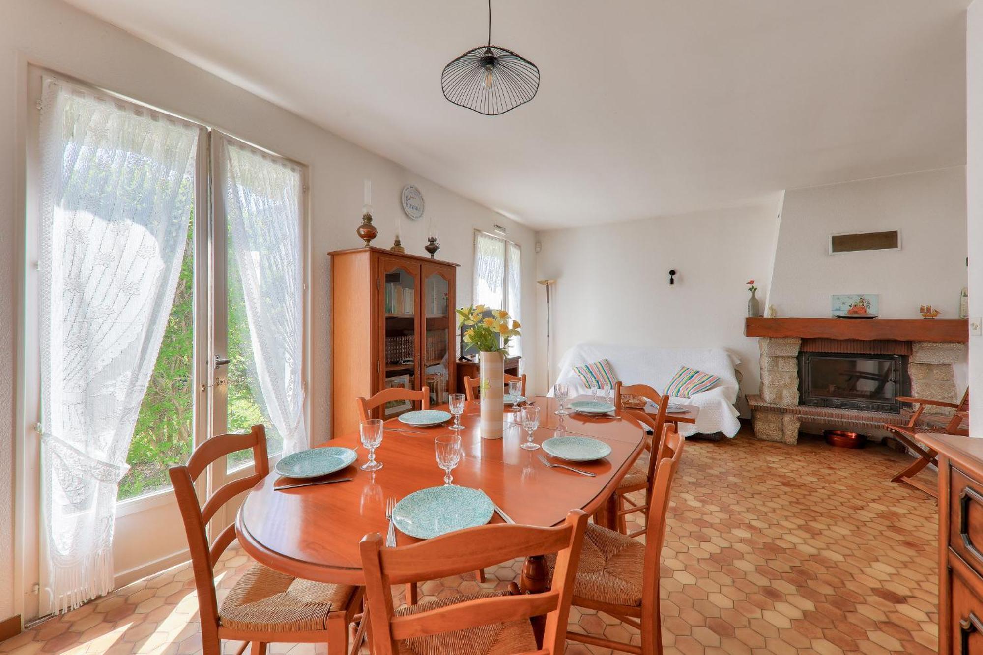 Vacances En Famille - Jardin - 800M De La Plage Saint-Gildas-de-Rhuys Exterior foto