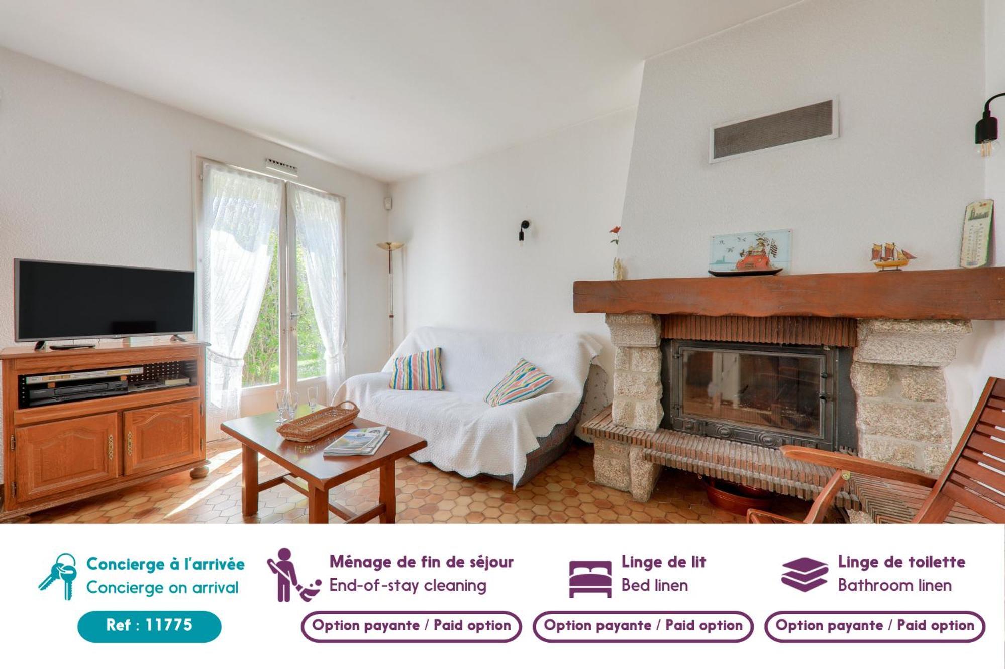 Vacances En Famille - Jardin - 800M De La Plage Saint-Gildas-de-Rhuys Exterior foto